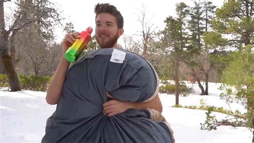 Last to Survive the FREEZING Forest Wins! EXTREME COLD CHALLENGE