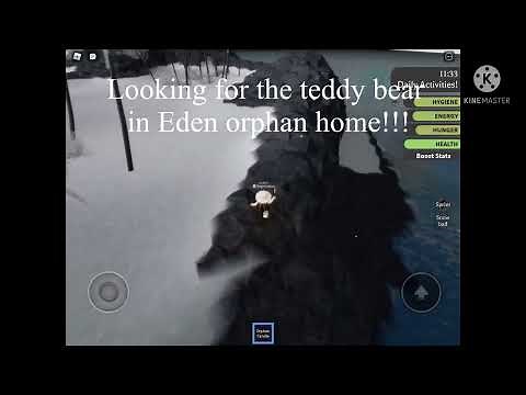 Finding the teddy badge in eden orphan home!