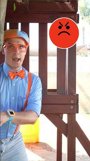 Blippi Hits Emotes! Let's Pull Funny Faces 😜 #kids #funny