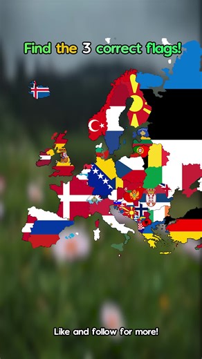 Find the 3 correct flags! 🏳️🗺️ #mapper #geography #mapping #country #flags