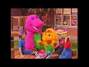 Barney’s Fun & Games | (Barney & Friends Theme Song Version) | Disney Channel Intro Version