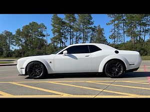 Drop it like it’s hot! Challenger gets lowered.