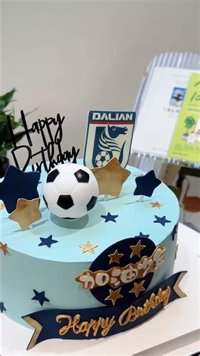 Football Theme cake Tutorial ⚽ #soumyacakes #viralcake