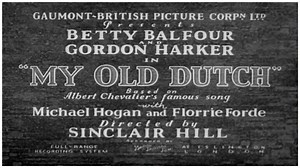 My Old Dutch (1934)🔹