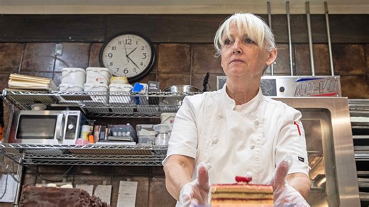 Former Du Pont Hotel pastry chef talks raspberry frangipane and shares opera torte recipe