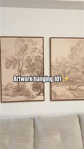 Hanging artwork 101!