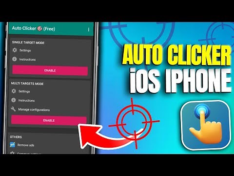 🔴 AutoClicker for iOS iPhone - Best Free AutoClicker iOS Tutorial 2026