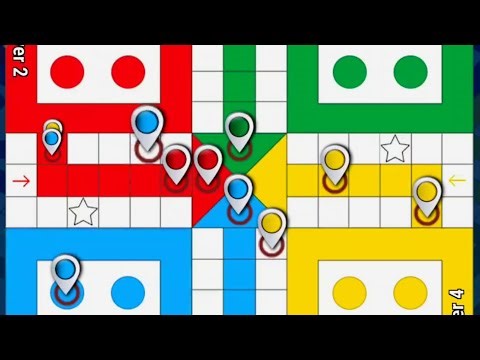 Ludo king game play with 4 players | Ludo King | Ludo game video | Ludo