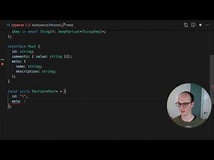 DEEP PARTIAL in TypeScript - Advanced TypeScript