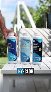 Cloudy pool water? Here’s which Hy-Clor product to use.