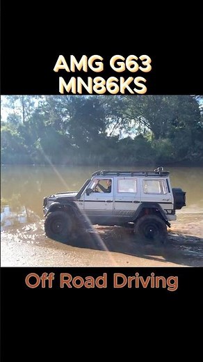 AMG G63 Off Road Driving / Scale RC Car #shorts #4x4 #offroad #amg