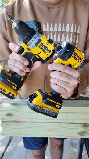 DEWALT XR 20-volt Max 1/4-in Brushless Cordless Quiet Hydraulic Impact Driver vs Dewalt 20v drill.