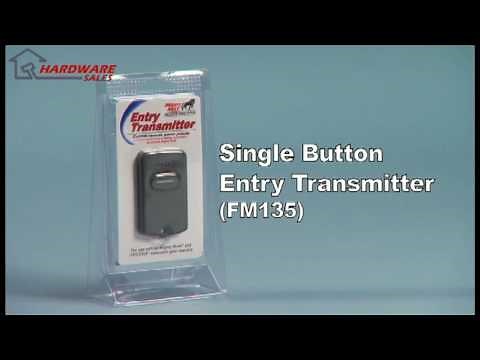 Mighty Mule FM135 Single Button Entry Transmitter