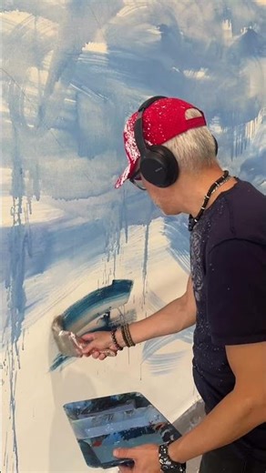 Day 1. Painting process #art #contemporaryart