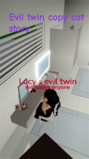 Evil twin copy cat story who copied me
