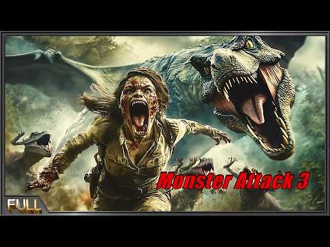 Monster Attack 3 | A Jurassic Park of Dinosaur English Adventure film | Full Movie HD