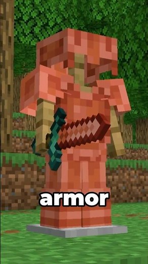 BETTER COPPER ARMOR in Minecraft!