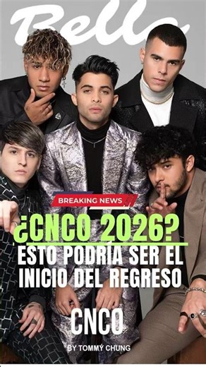 Could CNCO be making a comeback? 😱 #cnco #boyband #comeback #band #usa