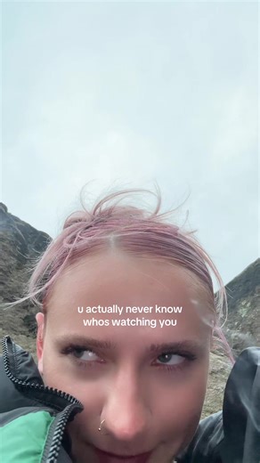 car gazing on the rocks