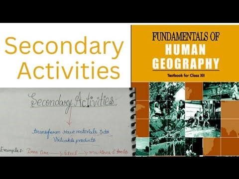 Secondary Activities|Class 12th| Geography| One shot|Human Geography|NCERT detailed explanation 🔥🔥