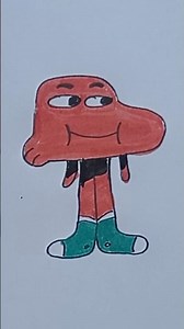 How to Draw a Cartoon Character Easily 🎨✨ #cartoondrawing #drawingtutorial #artshorts