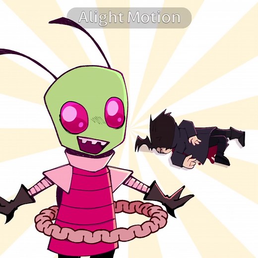 Invader Zim Fanart Animation