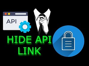 How to hide your API link while making requests from client c#, c++, python