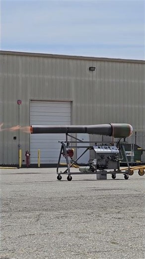 V1 BuzzBomb - Pulsejet Engine Test