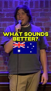 35K views · 839 reactions | what sounds better? #standupcomedy #jokes #australian #aussie #accent | Drew Dunn Comedy | Facebook