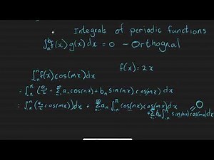 3. Fourier Series: Fourier Constants & Simple Example