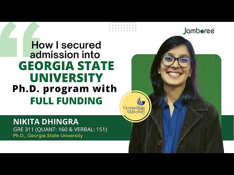 How I secured admission into Georgia State University PhD program with full funding | Nikita Dhingra