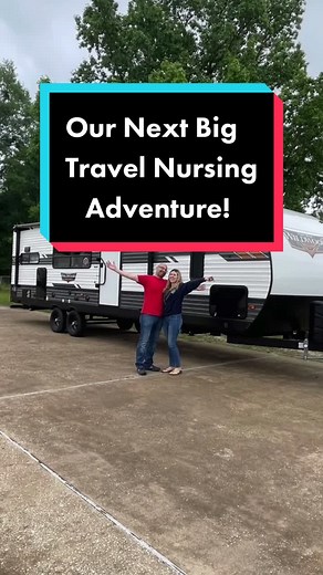 Official RVers! #travelnurse #travelnurselife #travelnursemoney #travelnursetips #travelnurseadventures #rvtravellife #rvtravelnurse #nursingstudent