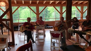 Martin Taylor Guitar Retreat New York 2021 - first morning of workshops. | Martin Taylor