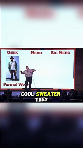 Dressing Sense: Geeks vs Nerds✅ | Don McMillan Jokes.