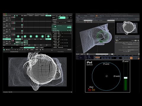 Control TouchDesigner from Resolume and iPad (for theatrical performances)