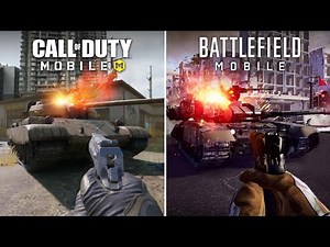 Battlefield Mobile VS Call of Duty Mobile | Comparison of Details & Physics & Graphics