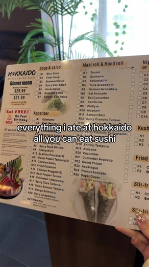 Unlimited all you can eat sushi at Hokkaido Sushi Schenectady, 18.99 for lunch and 29.99 for dinner ($31.99 weekends) 🍣 📍469 State St, Schenectady NY 12305 #fyp #albany #schenectadyny #upstateny #aycesushi