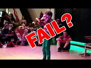 Performance fail? Flossing masterpiece? You decide! Merrick!