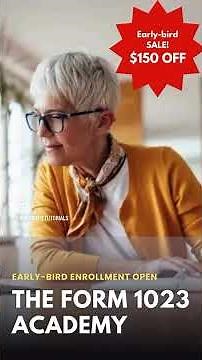 Learn to apply for 501(c)(3) nonprofit status in “The Form 1023 Academy.”