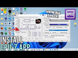 How to Install CPU Z for Free on PC or Laptop - Full Guide (2025)