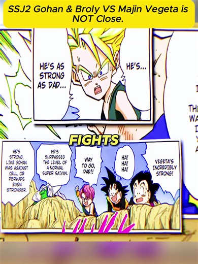 SSJ2 Gohan & Broly vs Majin Vegeta Is NOT Close… And Here’s Why 🔥 #Gohan #Broly #MajinVegeta #DragonBall #AnimeDebate 3