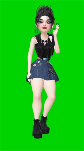 Girl Green Screen | Green Screen Design | Green Background | #shorts #girl #vfx