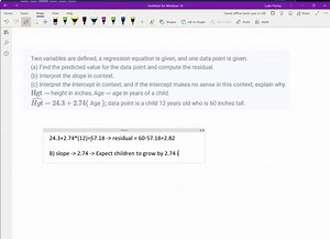 SOLVED:In section 3.6 .6 an expression is given for the determinant of the Fisher information matrix in a two-variable regression model with no intercept. Derive the corresponding expression when the intercept is included.