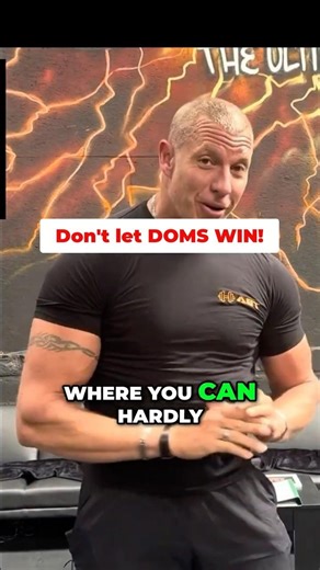 Don't Let DOMS Win Just Do This Simple Thing