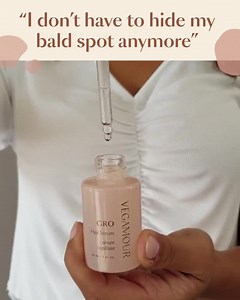 478K views · 1.1K reactions | As we get older, our hair density can change. Vegamour’s GRO Hair Serum uses a combination of clinically-tested, vegan ingredients that work together to give you thicker, fuller hair.  Save 20% with code TS20 | Vegamour | Facebook