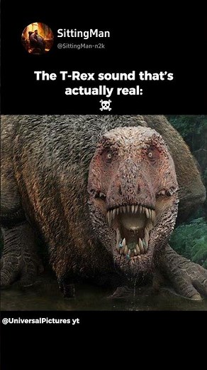 The Real Sound of T Rex Will Surprise You!