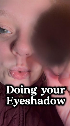 Hold Still… Let Me Do Your Eyeshadow 👀 #asmr