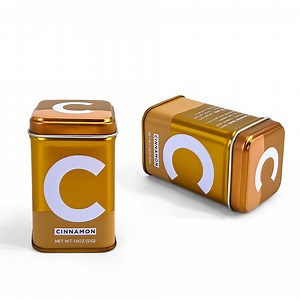 [Hot Item] Portable Multifunction Pill/Medicine Tin Box Vitamin ABC Food Packaging Tin Canister