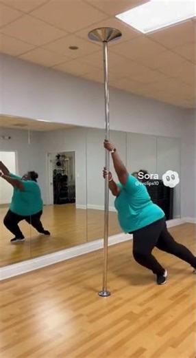 Pole Dancing Goes Wrong 😑#dancing #fail