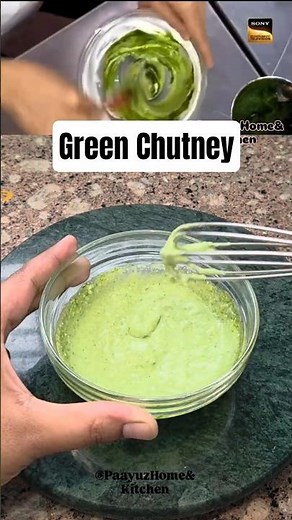 MasterChef Garima Arora's Green Chutneh😋 #masterchef #greenchutney #chutney #paayuzHome&Kitchen